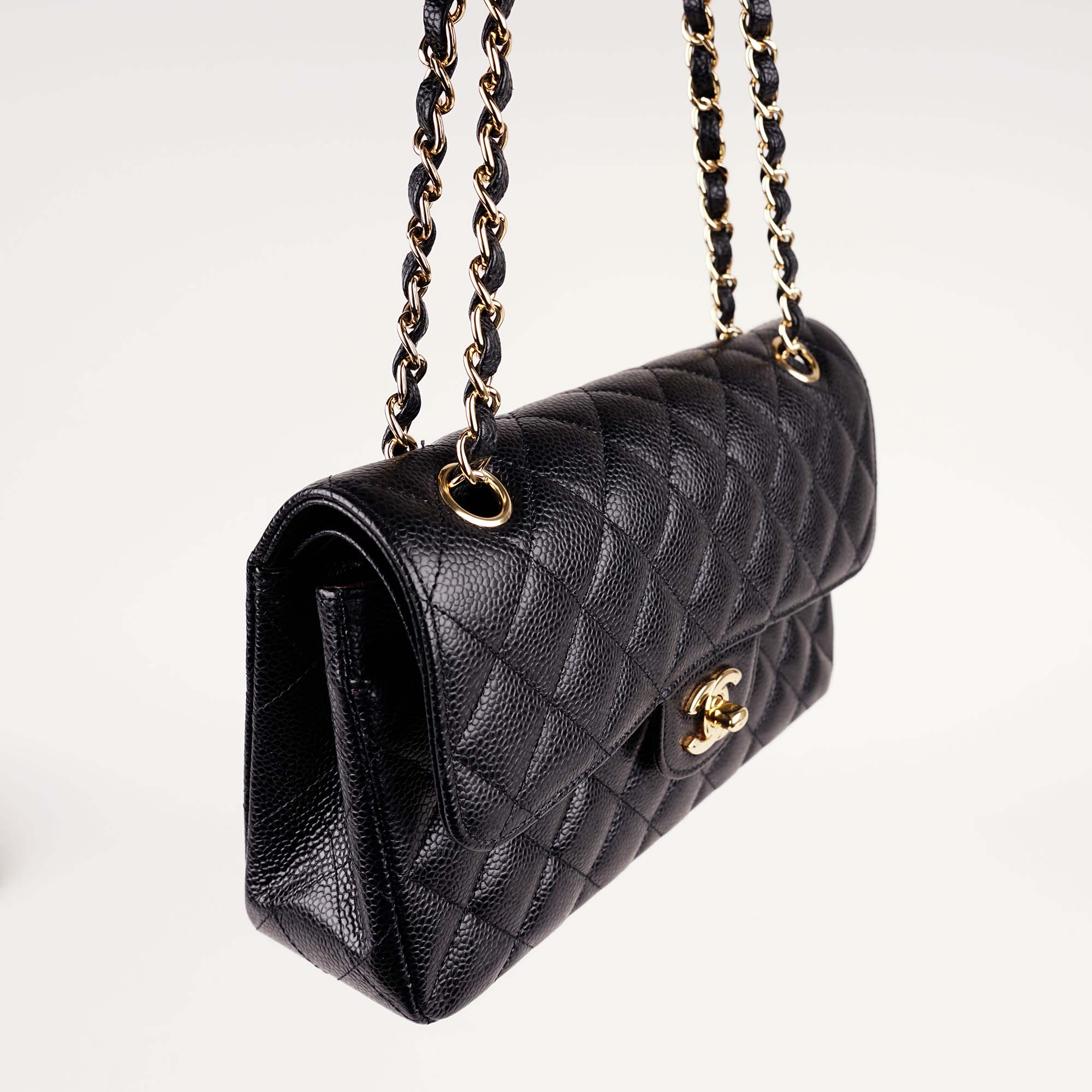 Small Classic Double Flap Bag - CHANEL - Affordable Luxury image