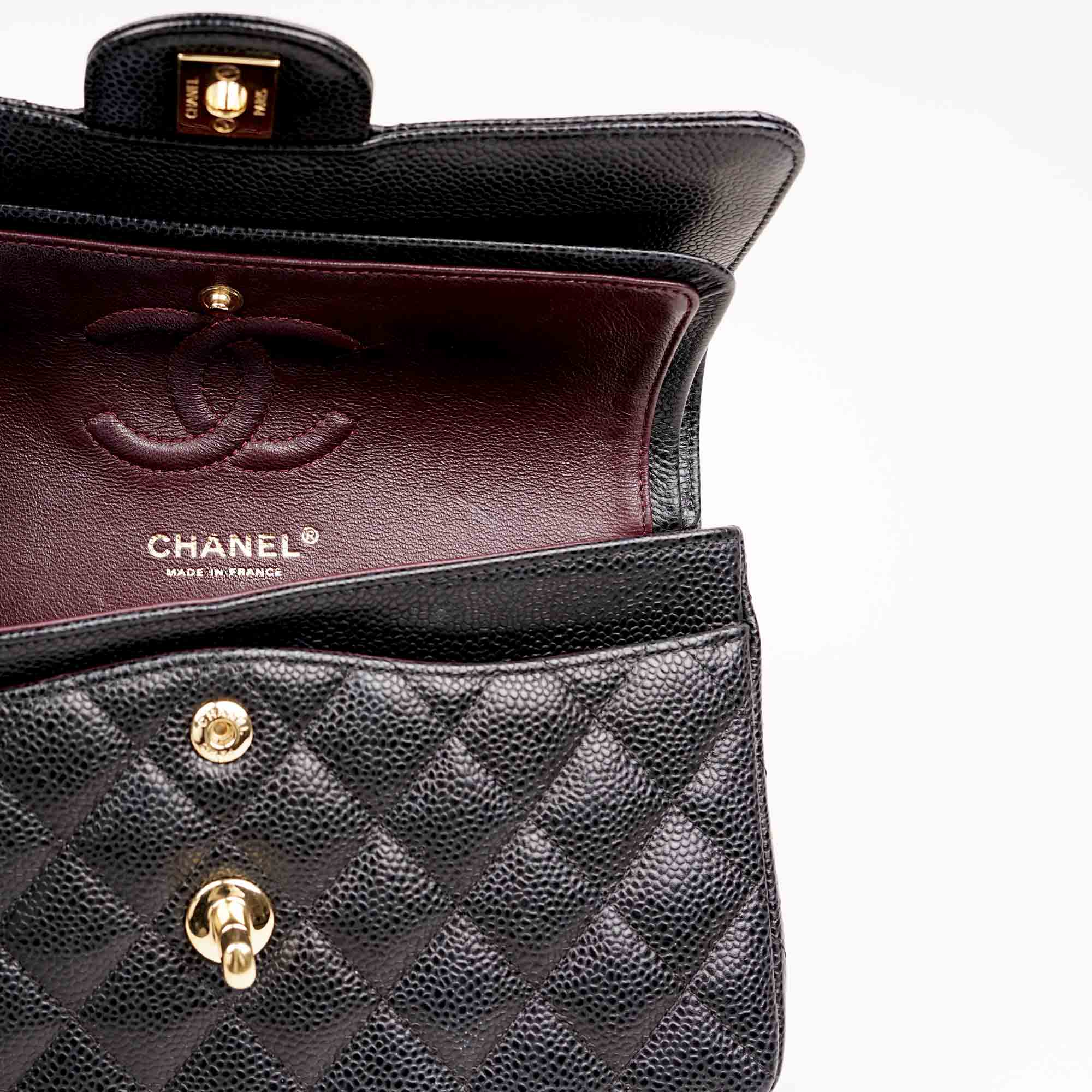 Small Classic Double Flap Bag - CHANEL - Affordable Luxury image