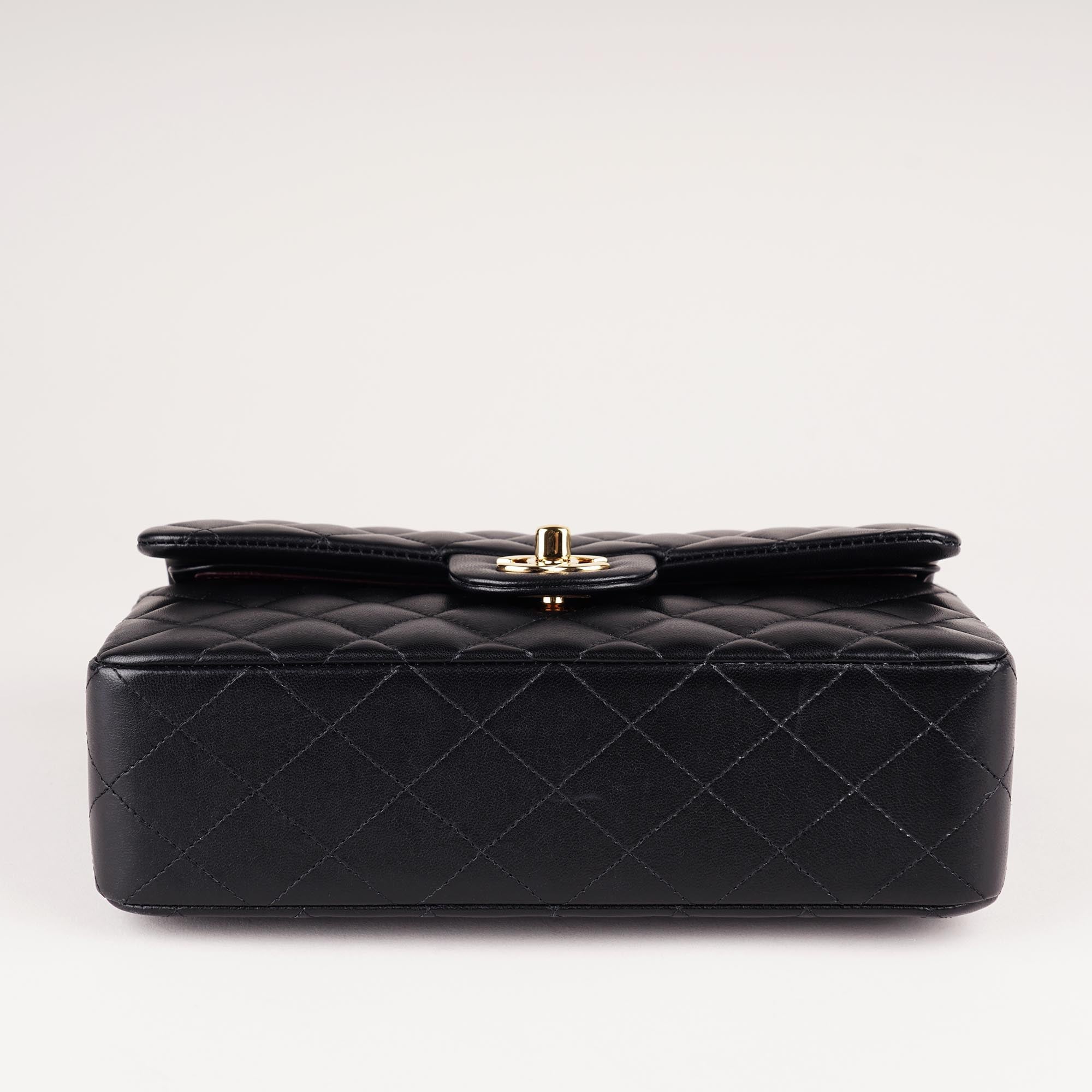 Small Classic Double Flap Bag - CHANEL - Affordable Luxury image