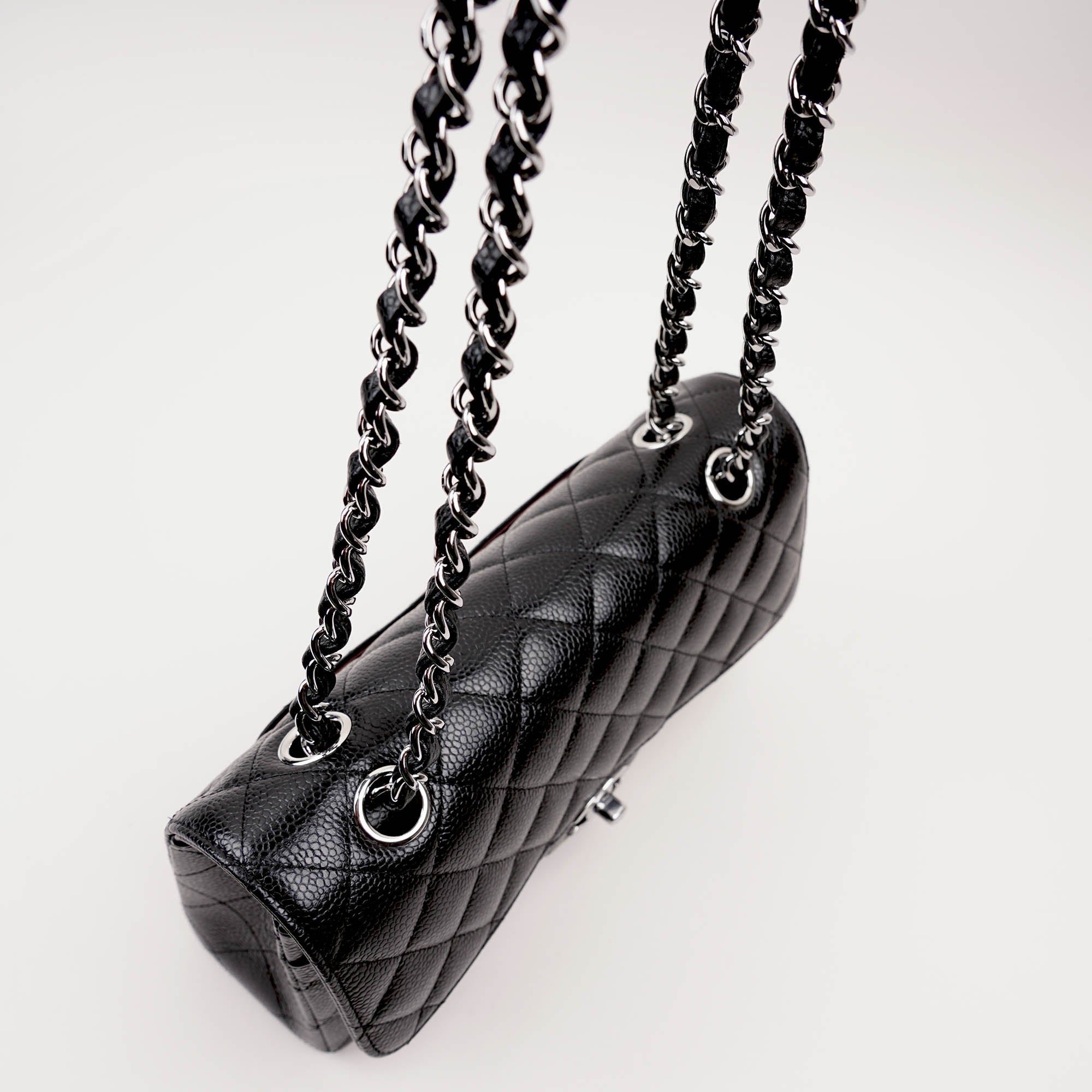 Small Classic Double Flap Bag - CHANEL - Affordable Luxury image
