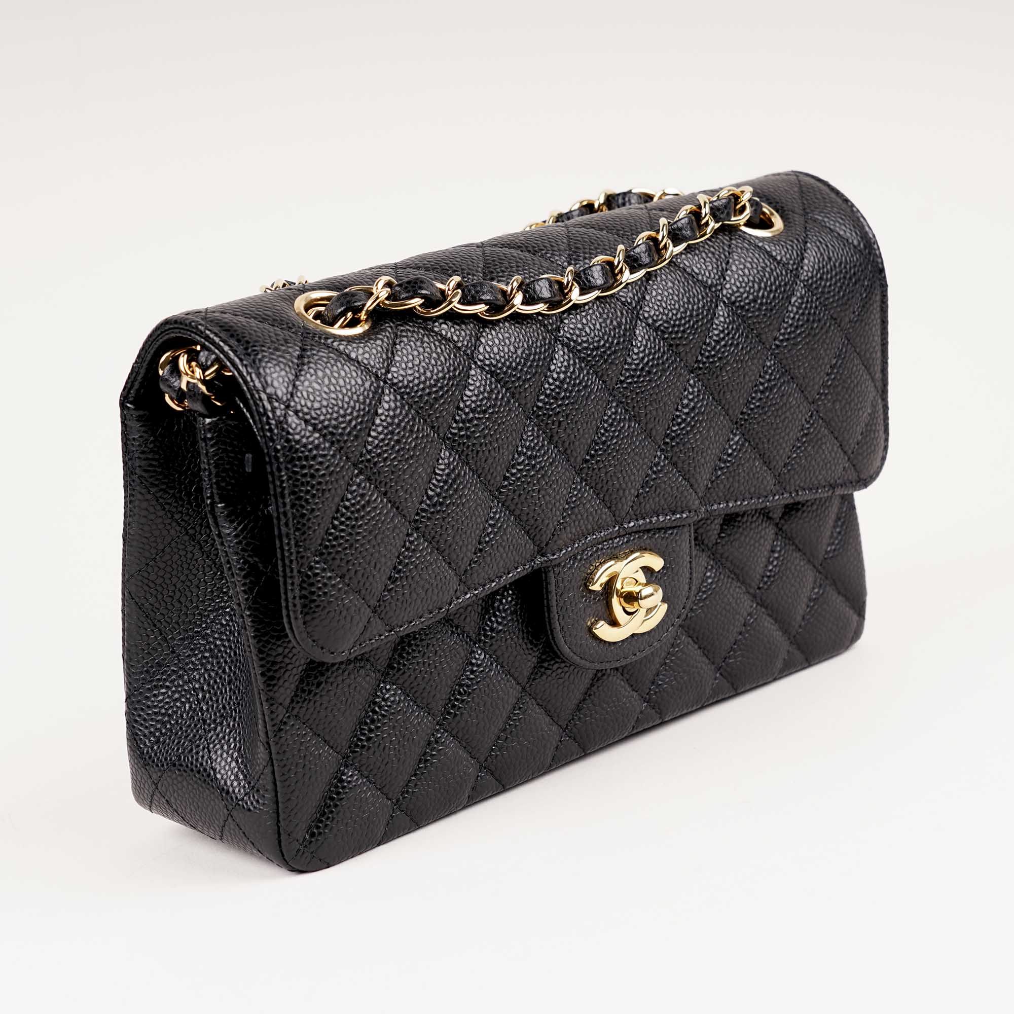 Small Classic Double Flap Bag - CHANEL - Affordable Luxury image
