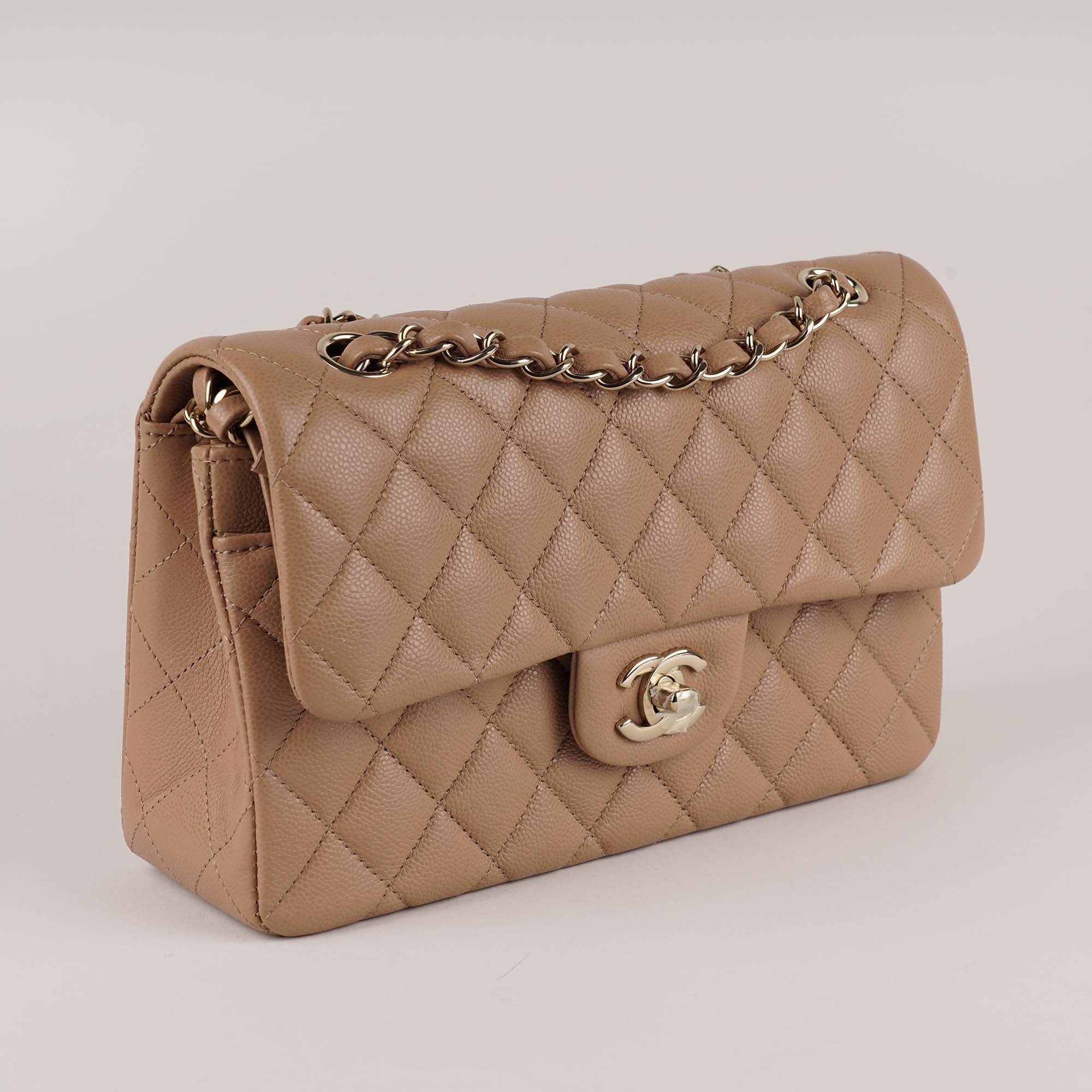 Small Classic Double Flap Bag - CHANEL - Affordable Luxury image