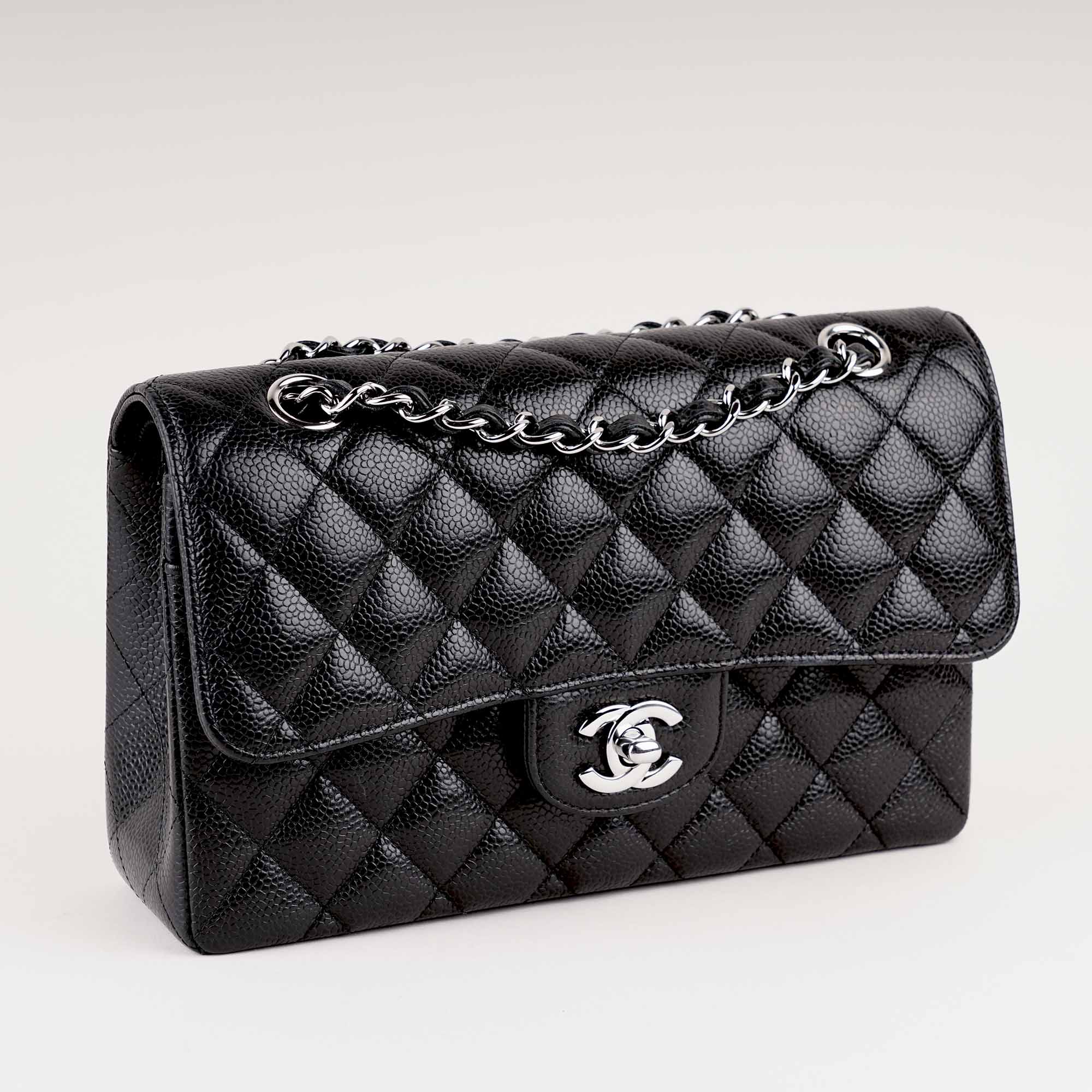 Small Classic Double Flap Bag - CHANEL - Affordable Luxury image