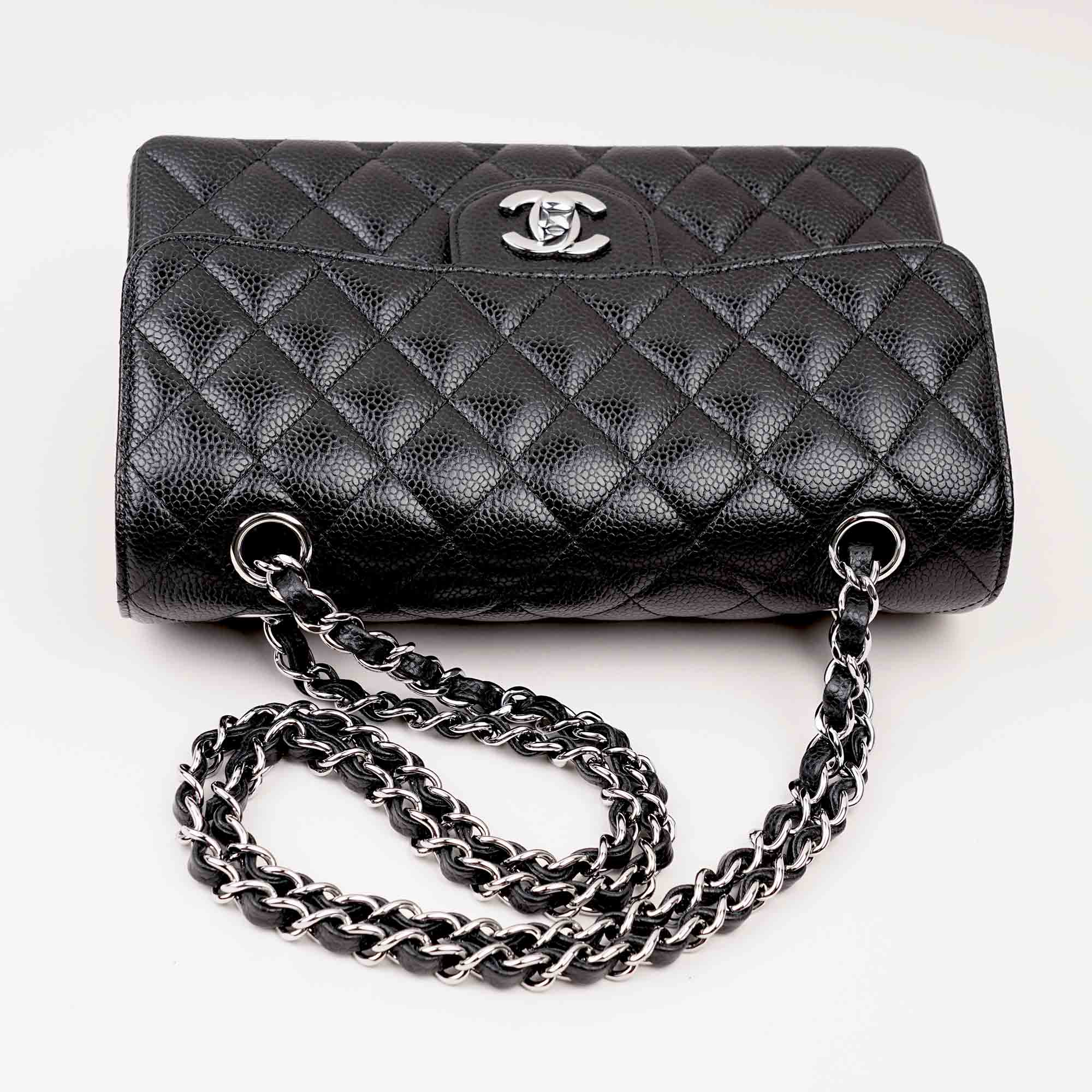 Small Classic Double Flap Bag - CHANEL - Affordable Luxury image