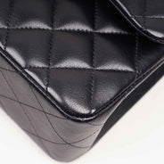 Small Classic Double Flap Black Lambskin - CHANEL - Affordable Luxury thumbnail image