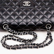Small Classic Double Flap Black Lambskin - CHANEL - Affordable Luxury thumbnail image