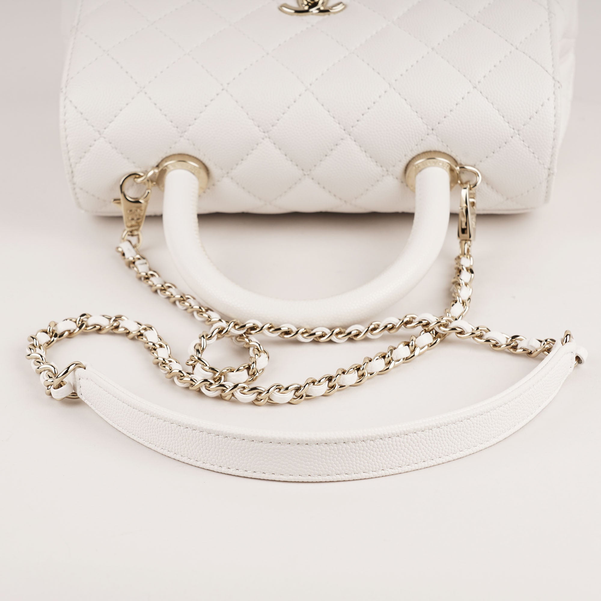 Small Coco Top Handle - CHANEL - Affordable Luxury image