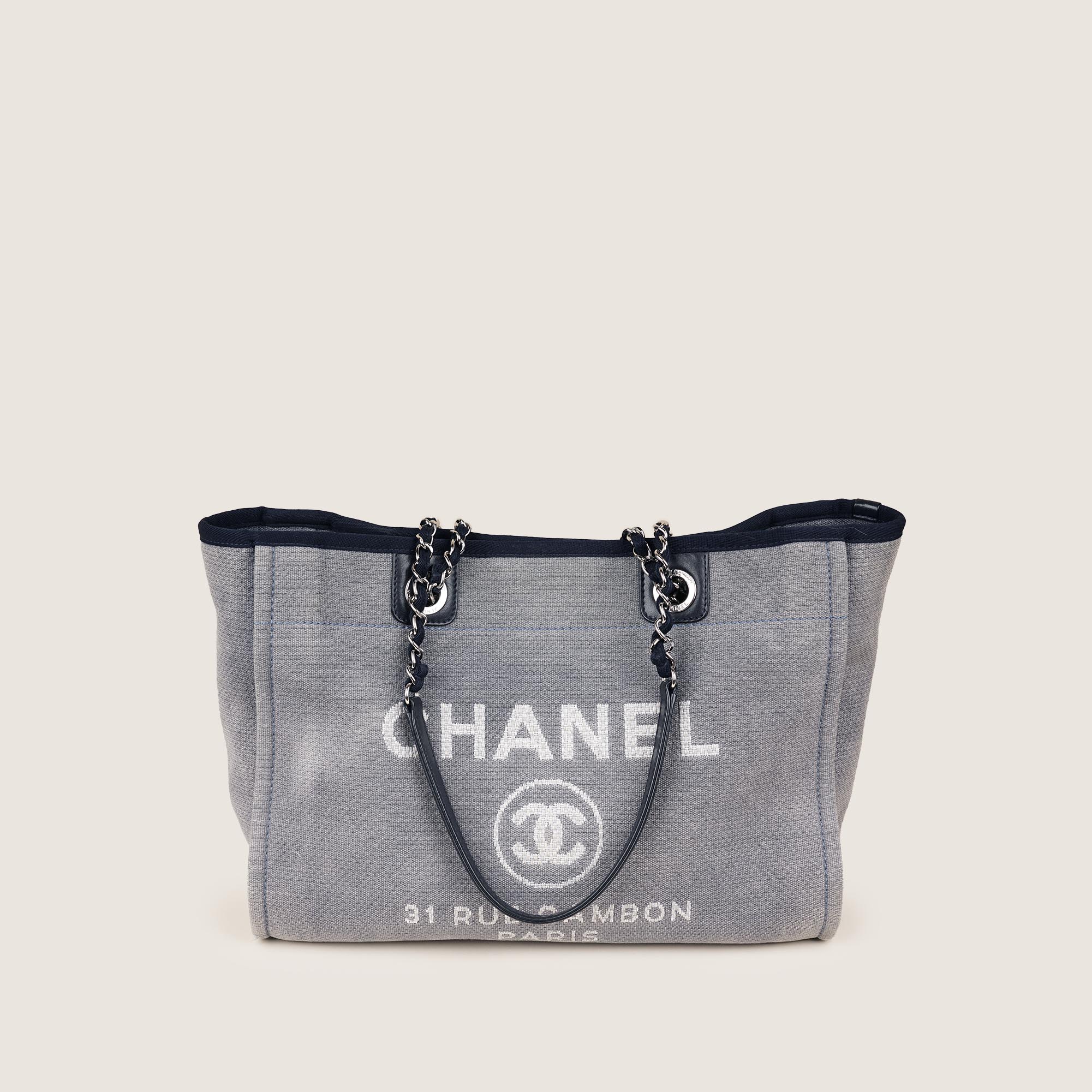 Small Deauville Shopping Tote - CHANEL - Affordable Luxury