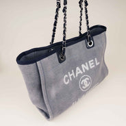 Small Deauville Shopping Tote - CHANEL - Affordable Luxury thumbnail image