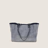 Small Deauville Shopping Tote - CHANEL - Affordable Luxury thumbnail image