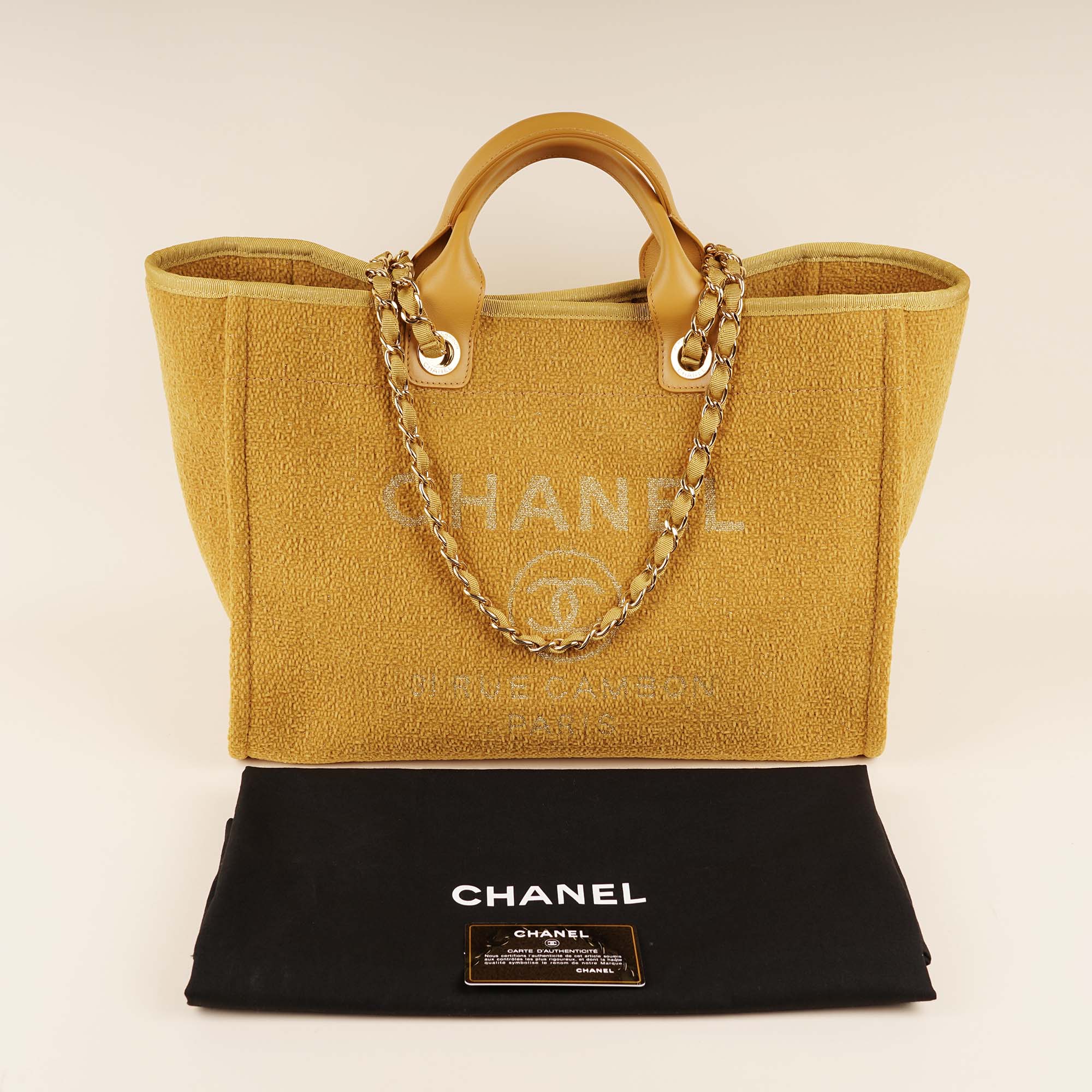 Small Deauville Tote - CHANEL - Affordable Luxury image