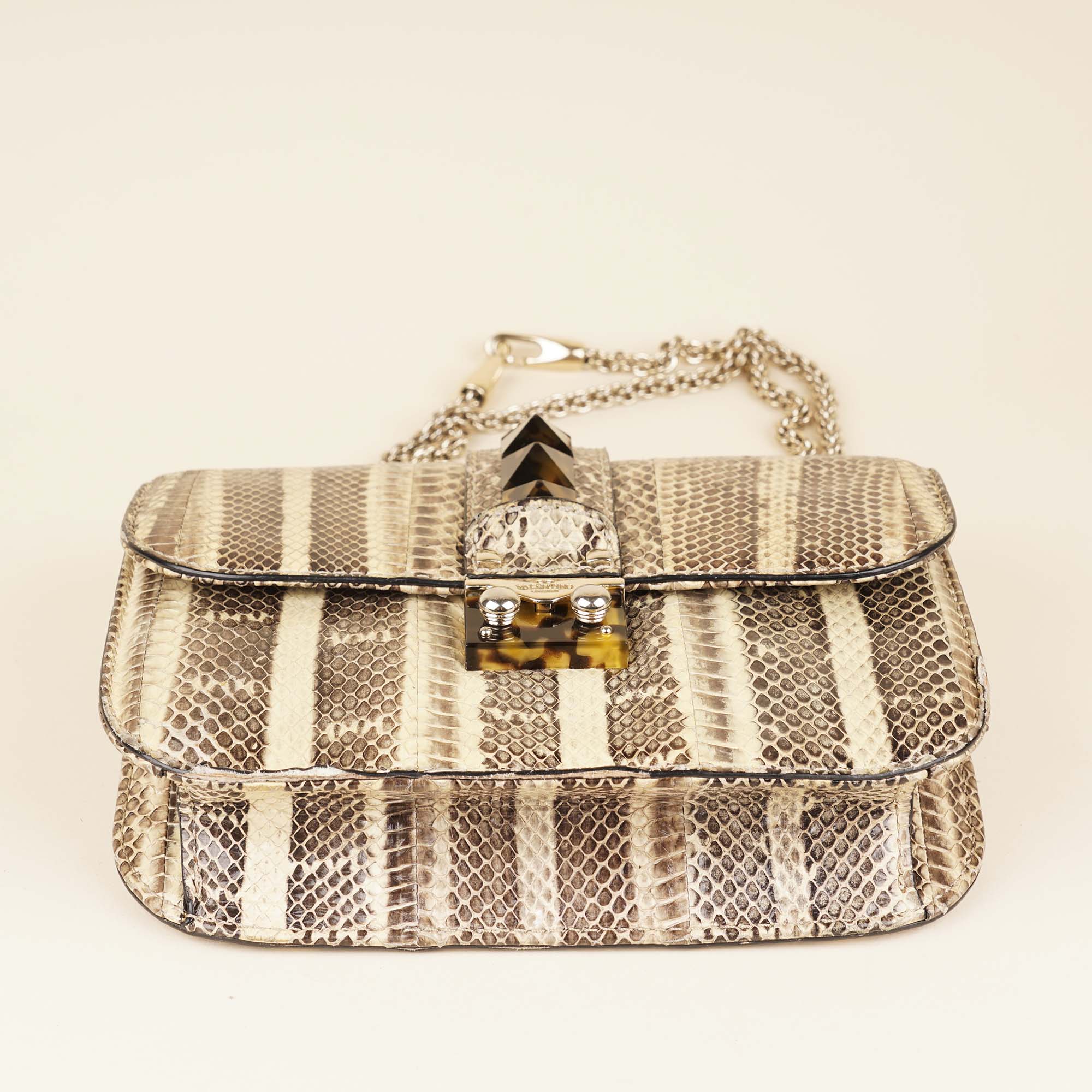 Small Glam Lock Shoulder Bag - VALENTINO - Affordable Luxury image