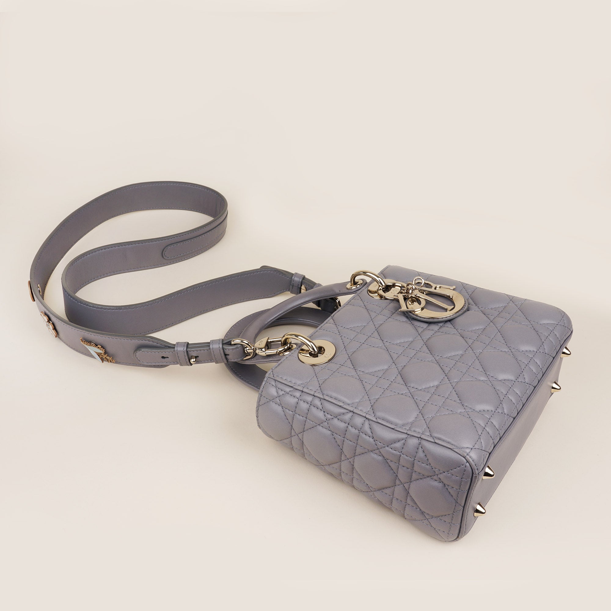 Small Lady Dior Top Handle - CHRISTIAN DIOR - Affordable Luxury image