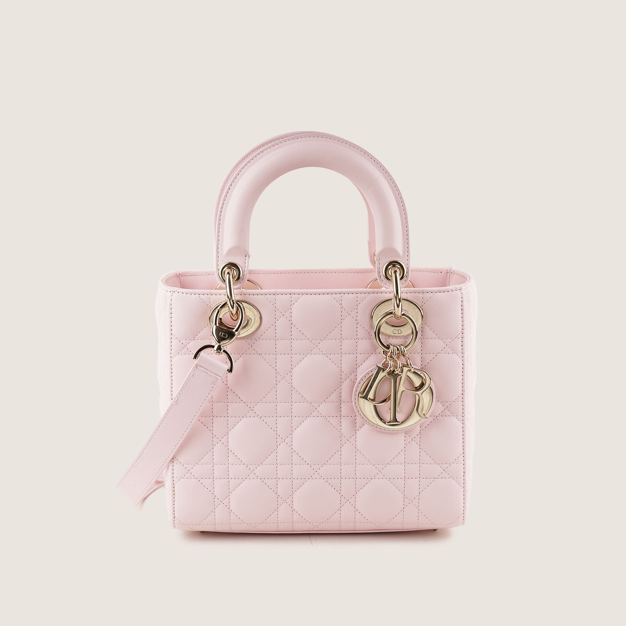 Small Lady Dior Top Handle - CHRISTIAN DIOR - Affordable Luxury