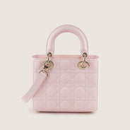 Small Lady Dior Top Handle - CHRISTIAN DIOR - Affordable Luxury thumbnail image