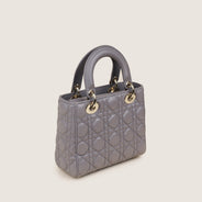 Small Lady Dior Top Handle - CHRISTIAN DIOR - Affordable Luxury thumbnail image