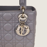 Small Lady Dior Top Handle - CHRISTIAN DIOR - Affordable Luxury thumbnail image