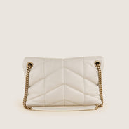 Small LouLou Puffer Shoulder Bag - SAINT LAURENT - Affordable Luxury thumbnail image