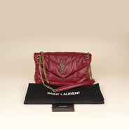 Small LouLou Puffer Shoulder Bag - SAINT LAURENT - Affordable Luxury thumbnail image