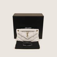 Small LouLou Puffer Shoulder Bag - SAINT LAURENT - Affordable Luxury thumbnail image