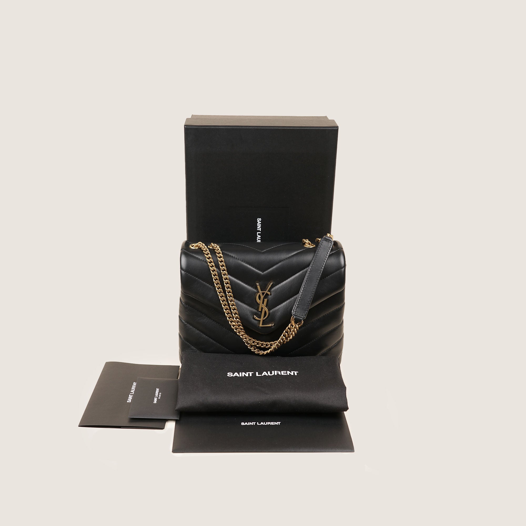 Small LouLou Shoulder Bag - SAINT LAURENT - Affordable Luxury image