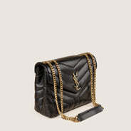 Small LouLou Shoulder Bag - SAINT LAURENT - Affordable Luxury thumbnail image