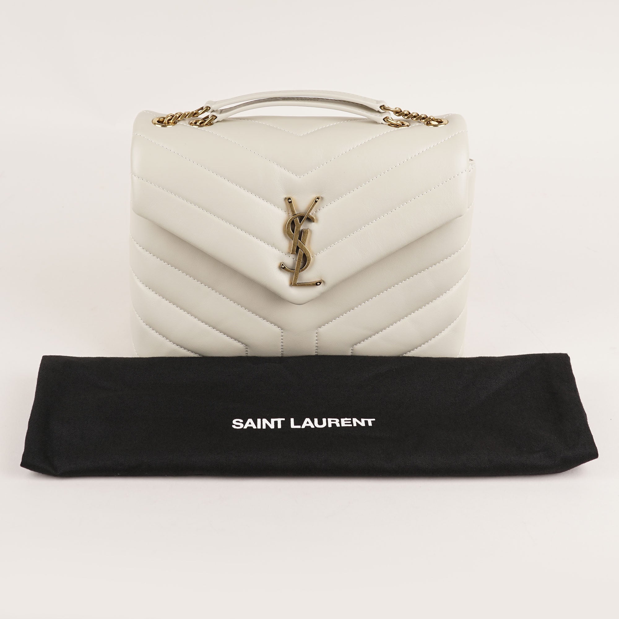 Small LouLou Shoulder Bag - SAINT LAURENT - Affordable Luxury image