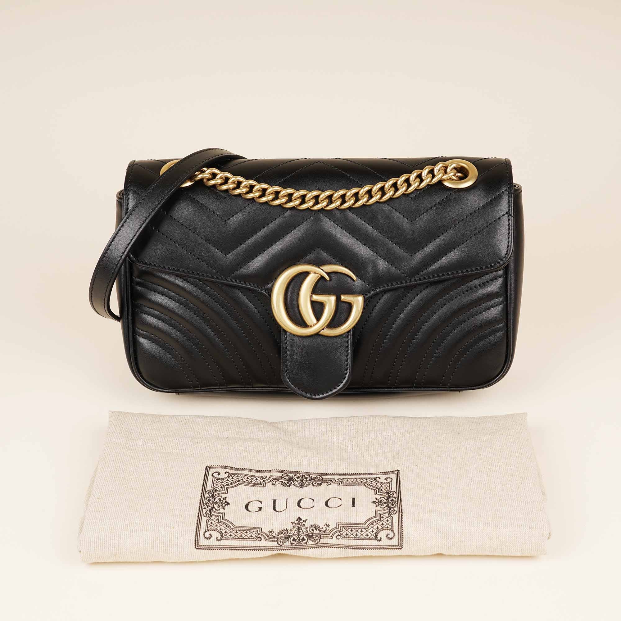 Small Marmont Shoulder Bag - GUCCI - Affordable Luxury image