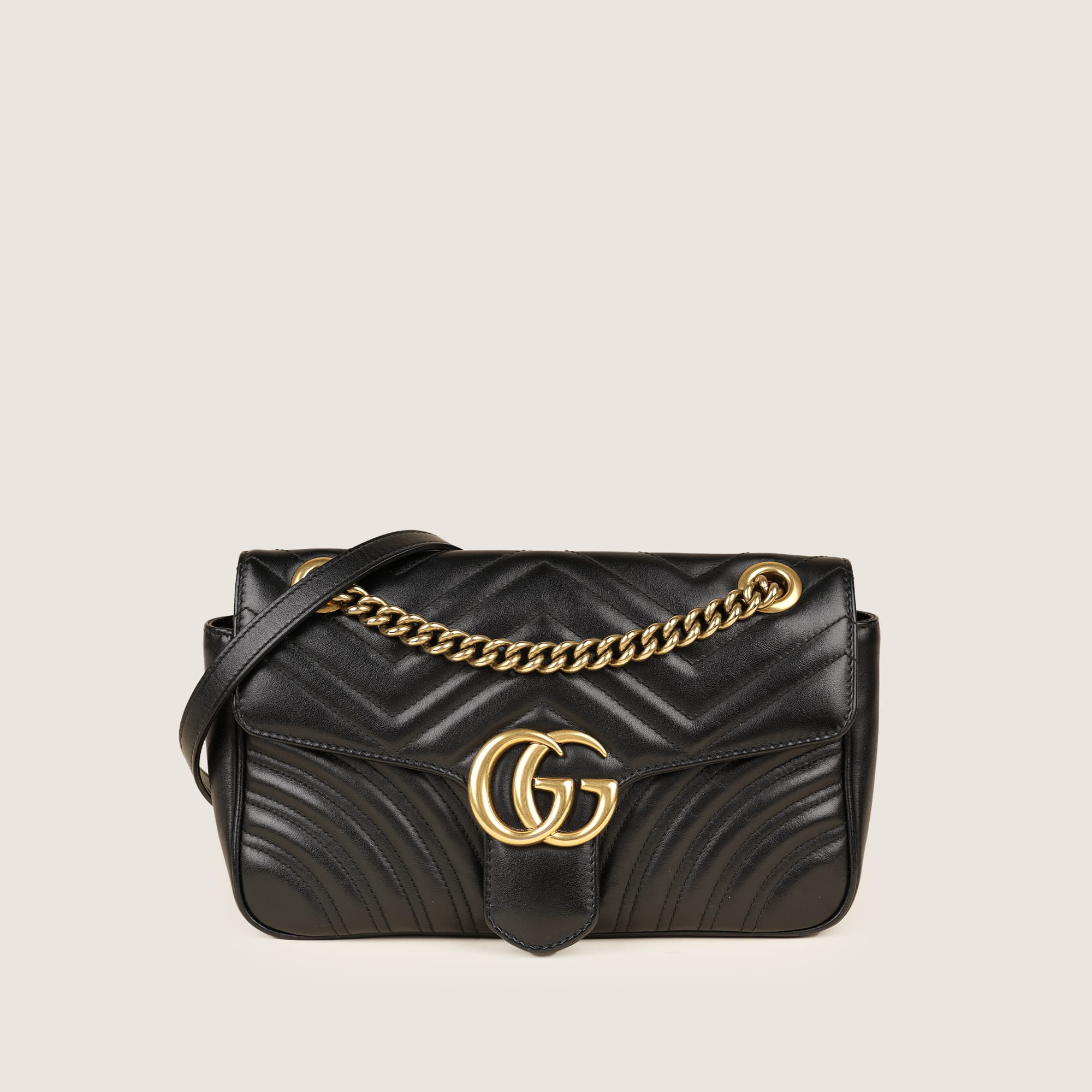 Small Marmont Shoulder Bag - GUCCI - Affordable Luxury image