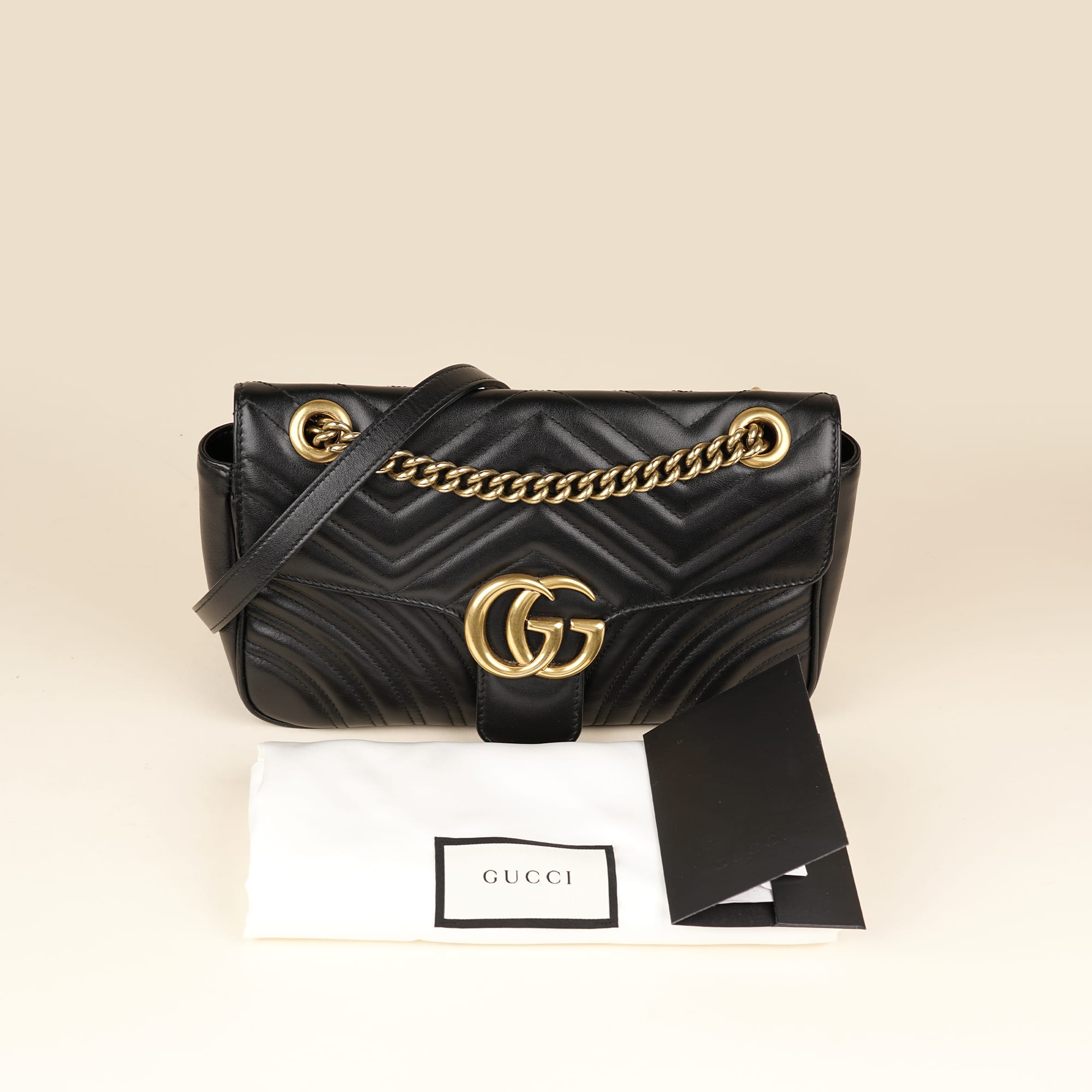 Small Marmont Shoulder Bag - GUCCI - Affordable Luxury image