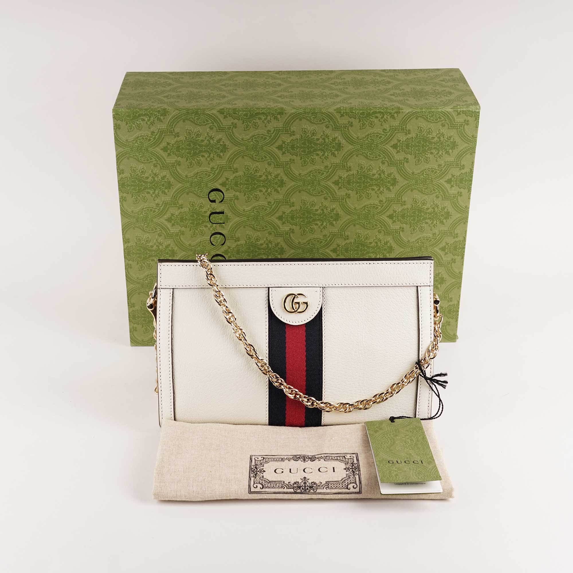 Small Ophidia Chain Shoulder Bag - GUCCI - Affordable Luxury image