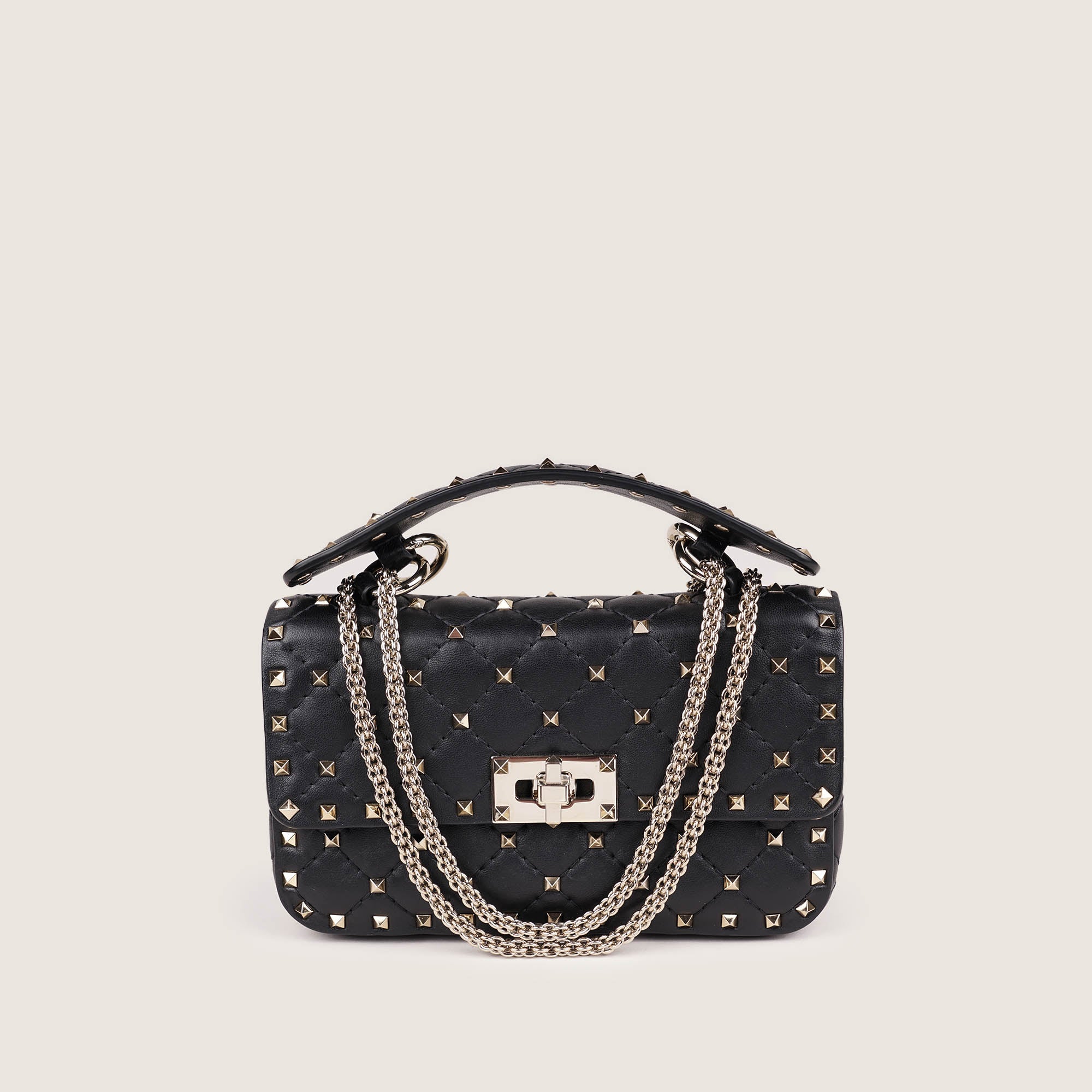 Small Rockstud Shoulder Bag - VALENTINO - Affordable Luxury
