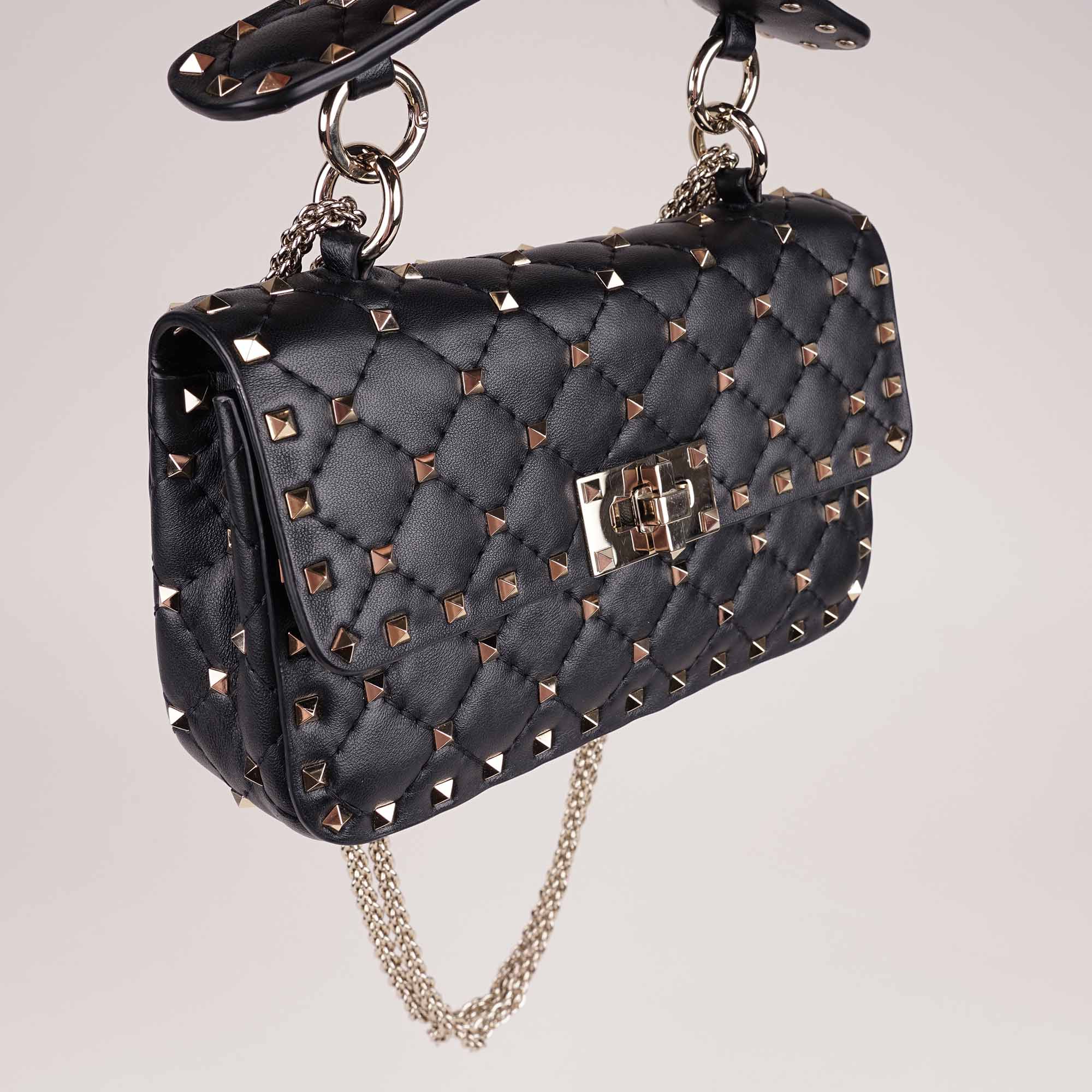 Small Rockstud Shoulder Bag - VALENTINO - Affordable Luxury image