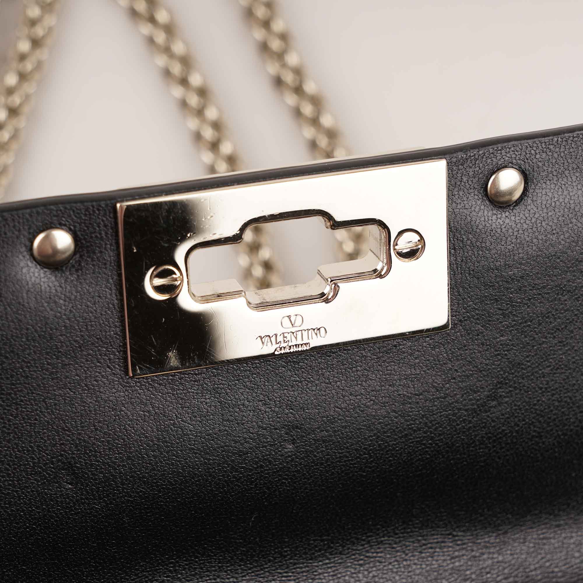 Small Rockstud Shoulder Bag - VALENTINO - Affordable Luxury image