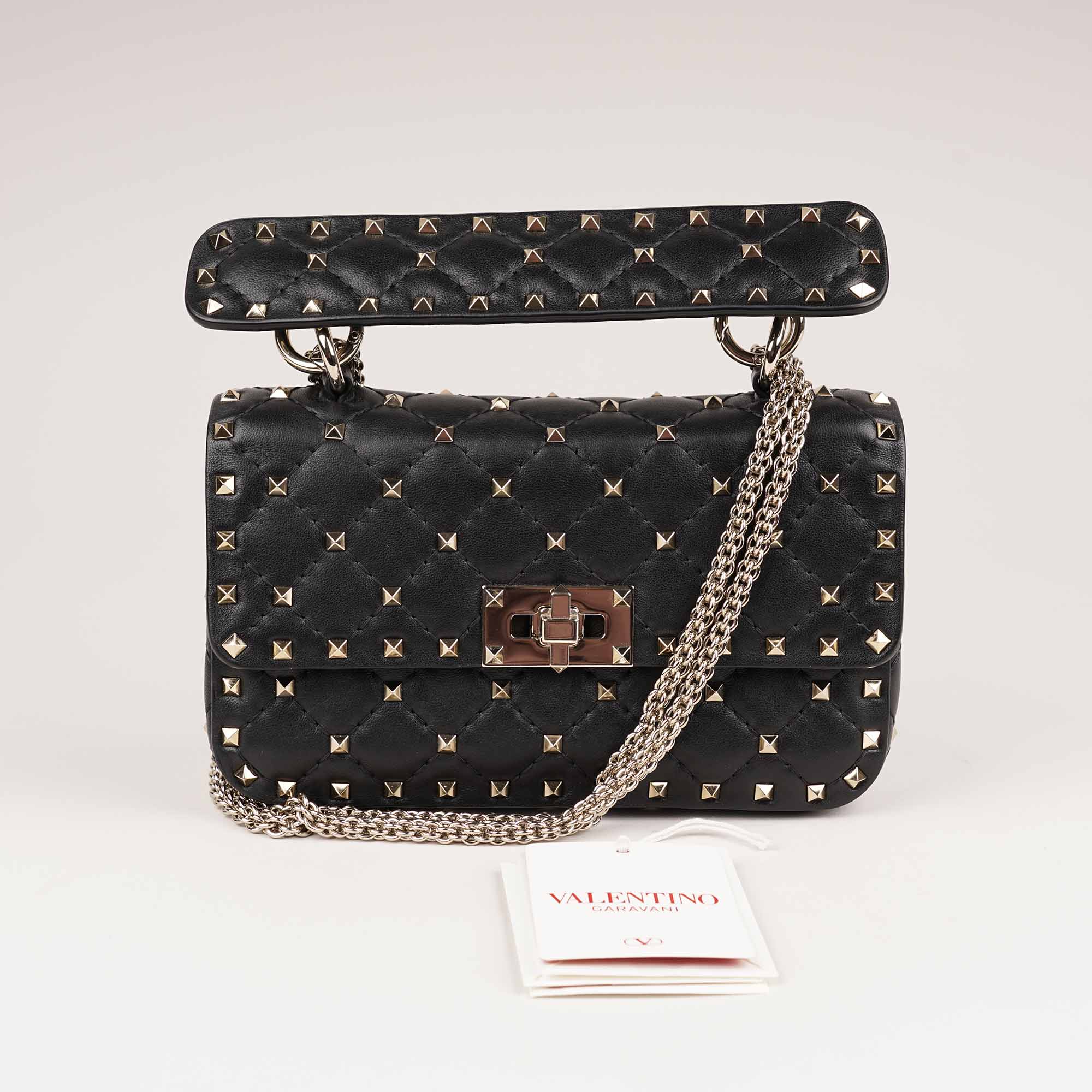 Small Rockstud Shoulder Bag - VALENTINO - Affordable Luxury image