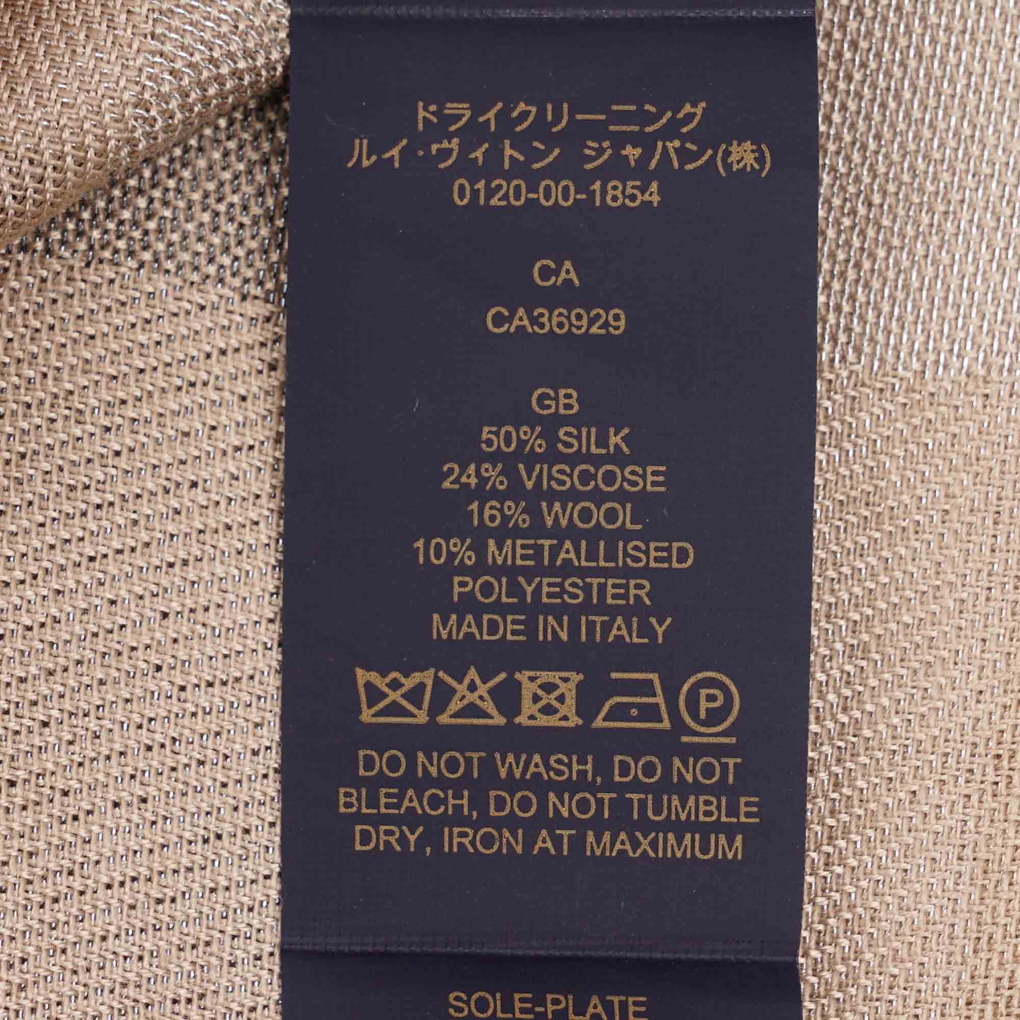 So Shine Monogram Shawl - LOUIS VUITTON - Affordable Luxury image