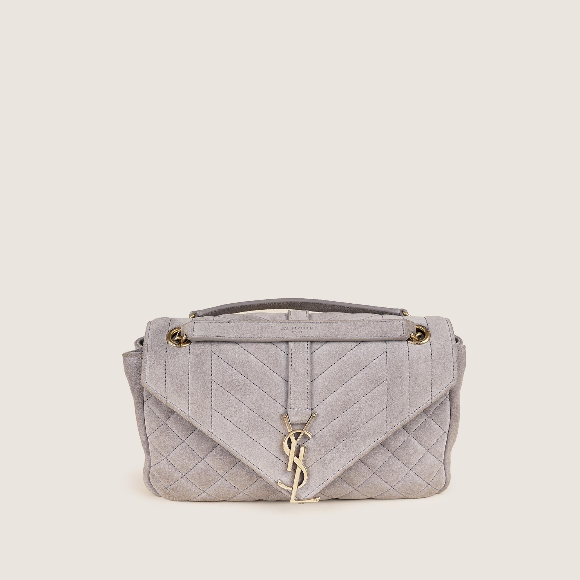 Soft Small Envelope Shoulder Bag - SAINT LAURENT - Affordable Luxury