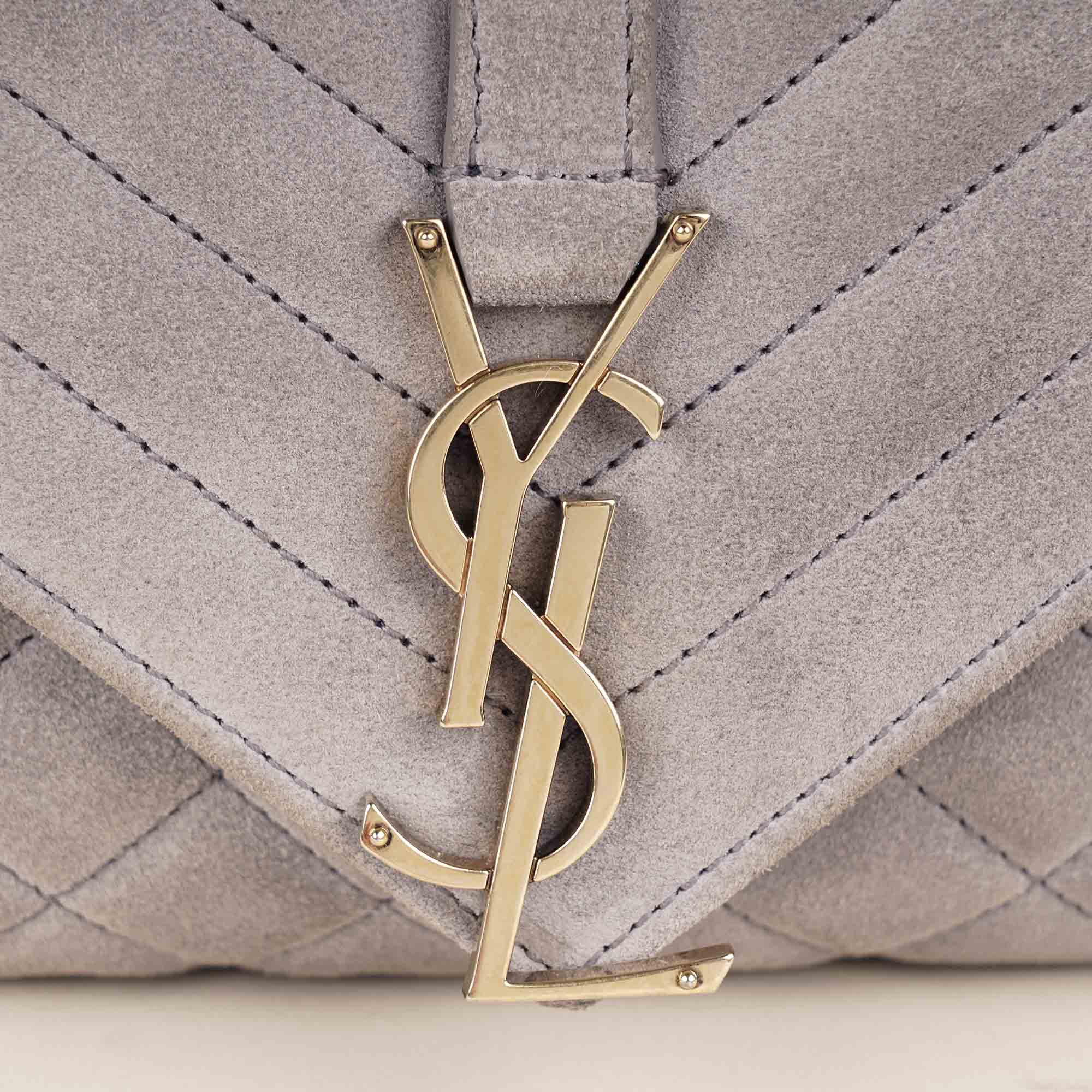 Soft Small Envelope Shoulder Bag - SAINT LAURENT - Affordable Luxury image