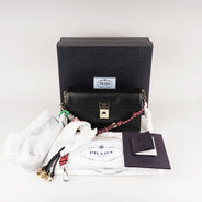 Soft Sound Small Charms Shoulder Bag - PRADA - Affordable Luxury thumbnail image