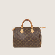 Speedy 30 Handbag - LOUIS VUITTON - Affordable Luxury thumbnail image