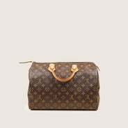 Speedy 35 Handbag - LOUIS VUITTON - Affordable Luxury thumbnail image