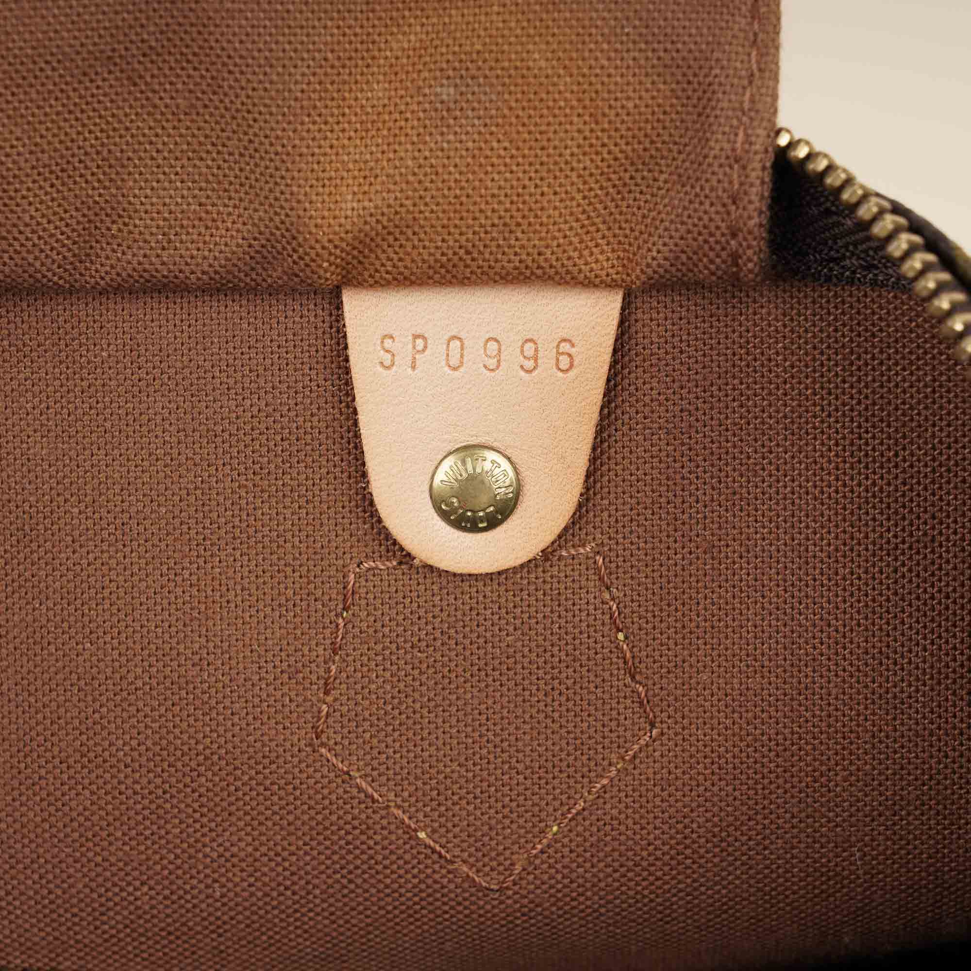 Speedy 35 Handbag - LOUIS VUITTON - Affordable Luxury image