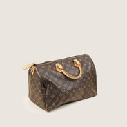 Speedy 35 Handbag - LOUIS VUITTON - Affordable Luxury thumbnail image