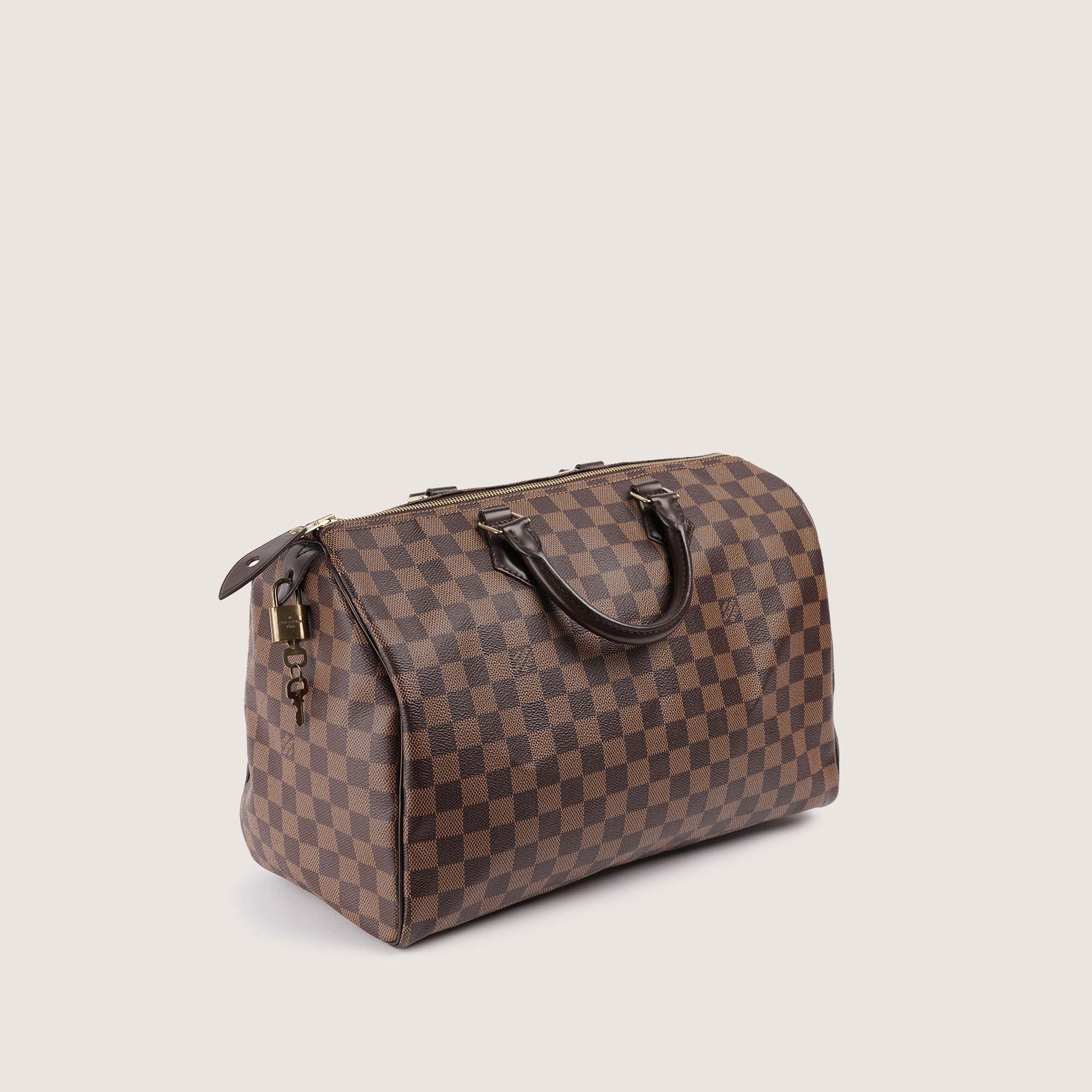 Speedy 35 Handbag - LOUIS VUITTON - Affordable Luxury image