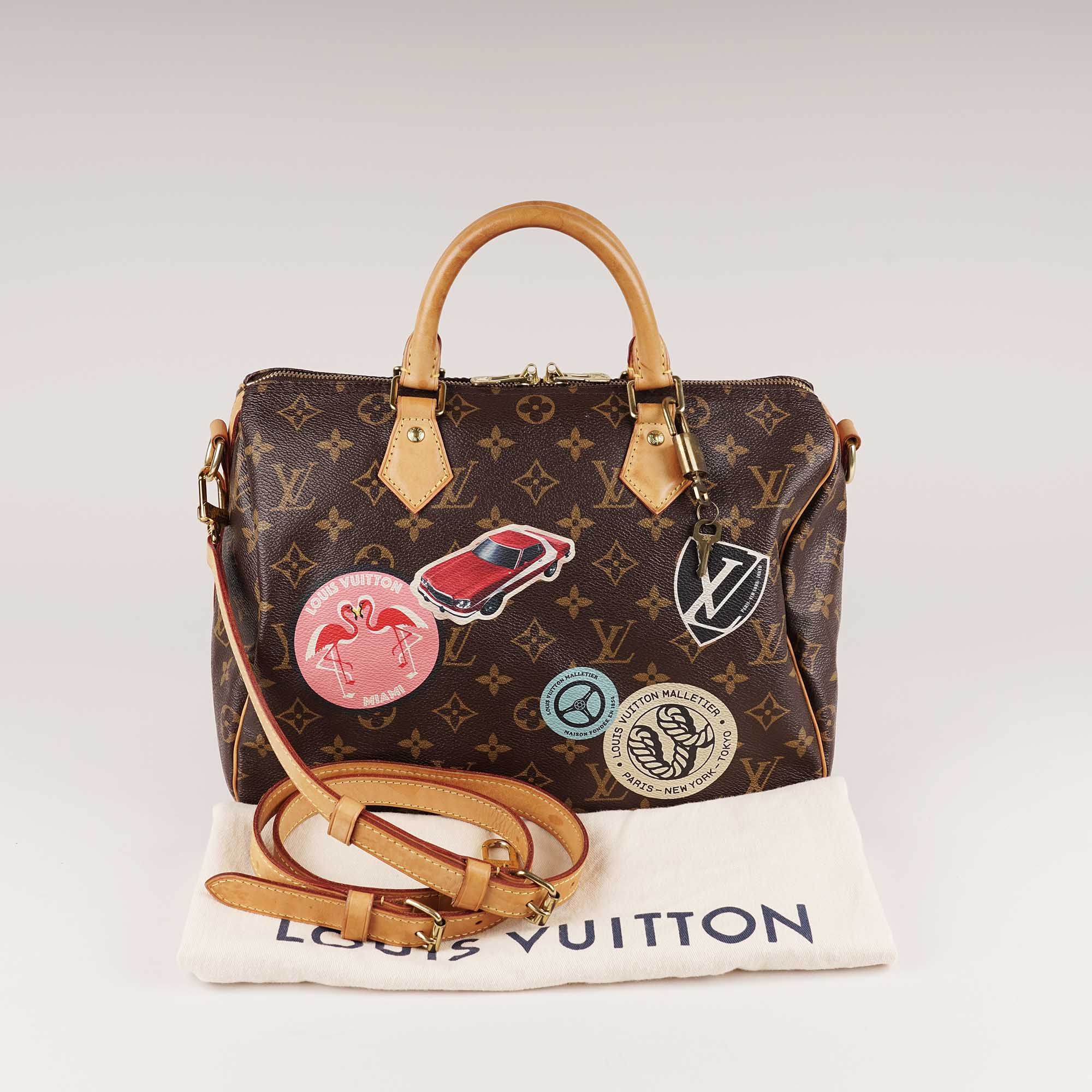 Speedy Bandoulière 30 - LOUIS VUITTON - Affordable Luxury image