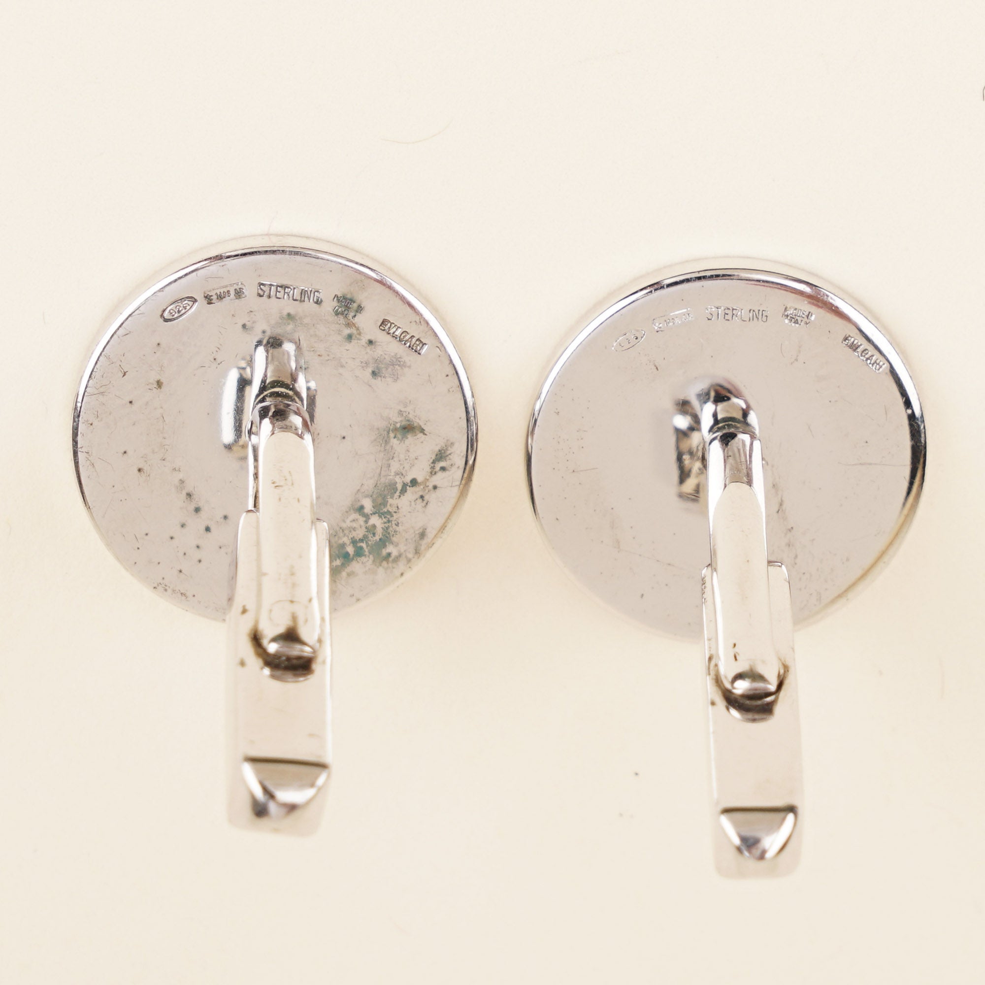 Sterling Silver Cufflinks - BULGARI - Affordable Luxury image