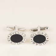 Sterling Silver Cufflinks - BULGARI - Affordable Luxury thumbnail image