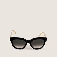 Sunglasses Black/Gold Monogram - LOUIS VUITTON - Affordable Luxury thumbnail image