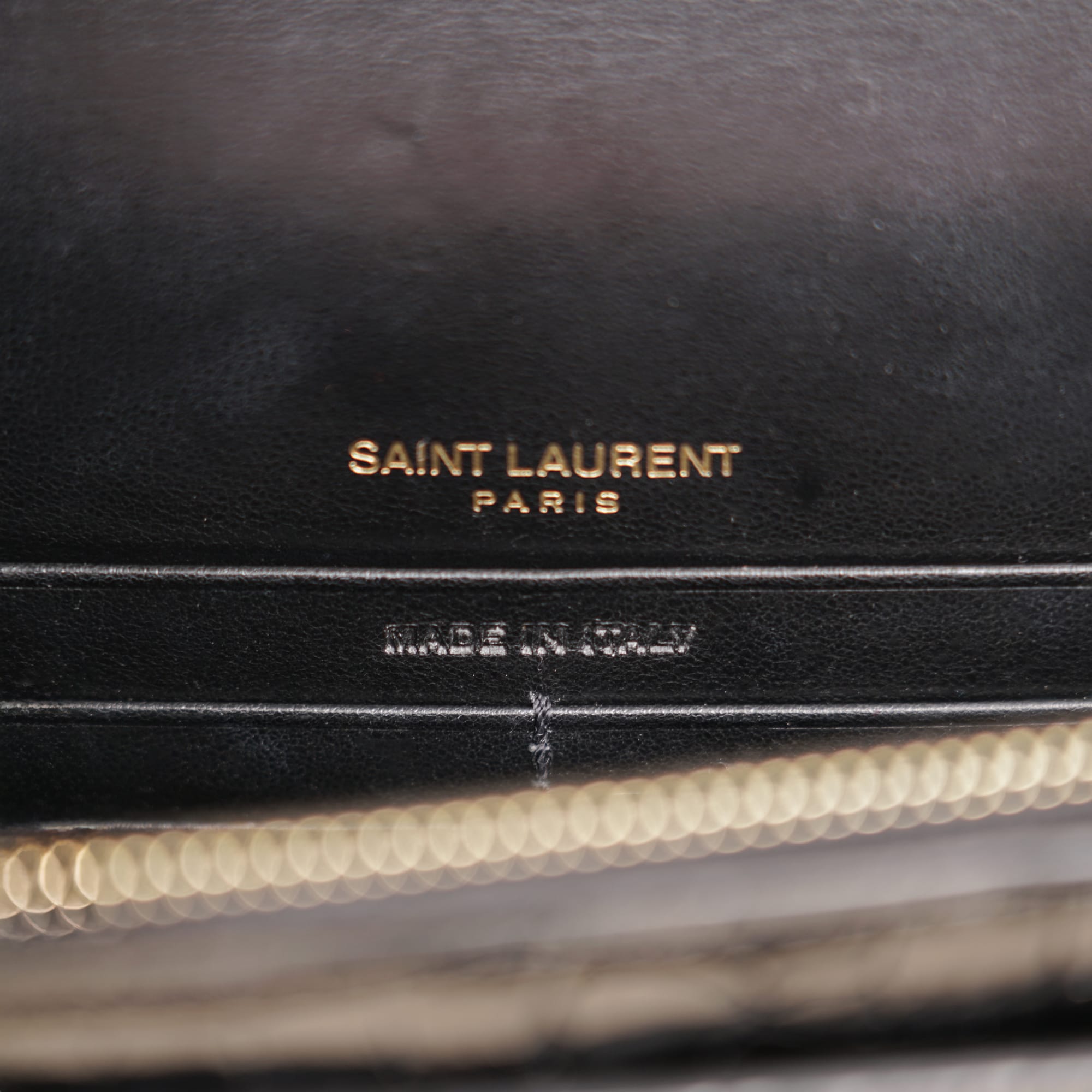 Sunset Wallet On Chain - SAINT LAURENT - Affordable Luxury image