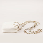 Super Mini Tote/Clutch with Long Chain - CHANEL - Affordable Luxury thumbnail image